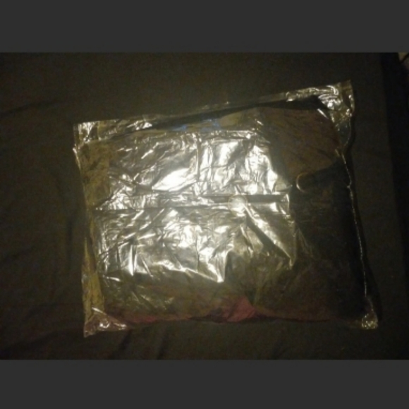 Talbots black textured wool blend cape coat - Picture 3 of 3